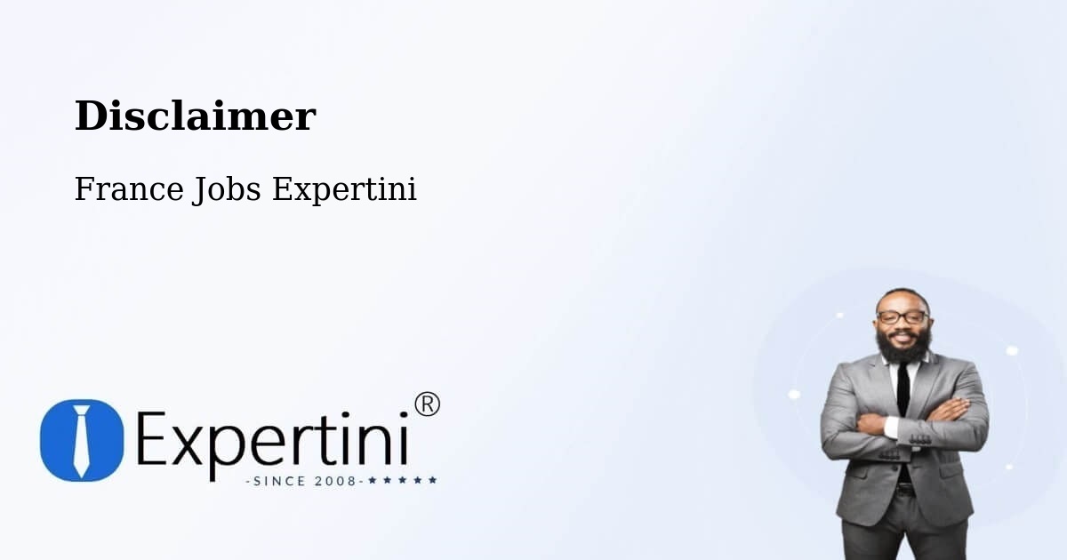 Disclaimer – Pertuis - France Jobs Expertini